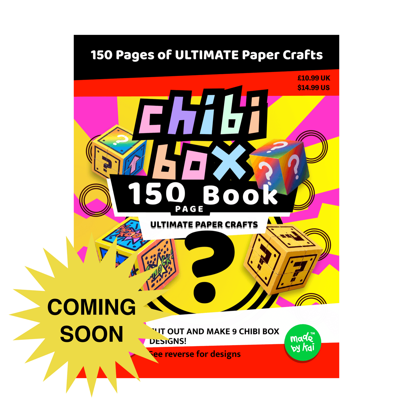 Chibi Box Ultimate Paper Crafts | 150-Page Paperback Book